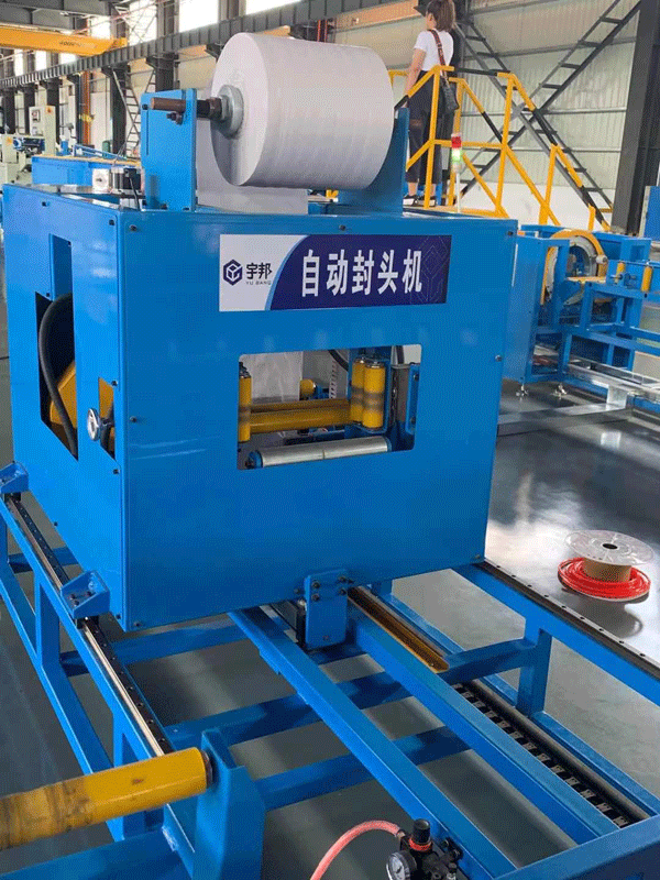 管材/棒材自動包頭機/封端面機/封頭機(圖2)